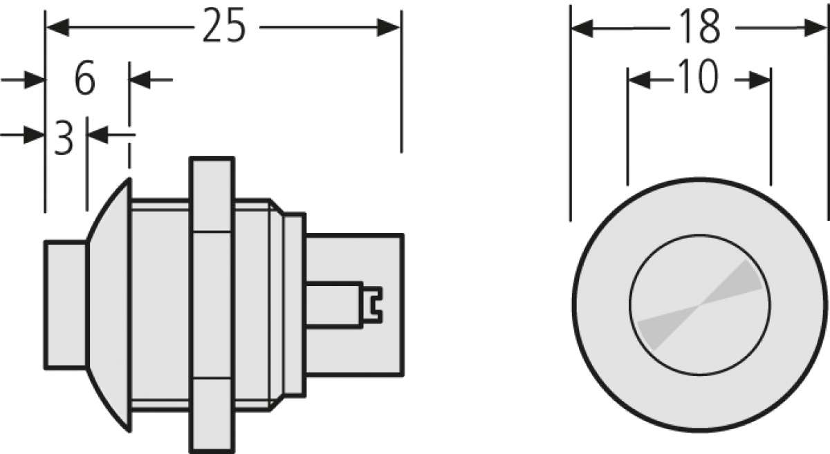 RENZ Lichtknopf Lira 97-9-85062